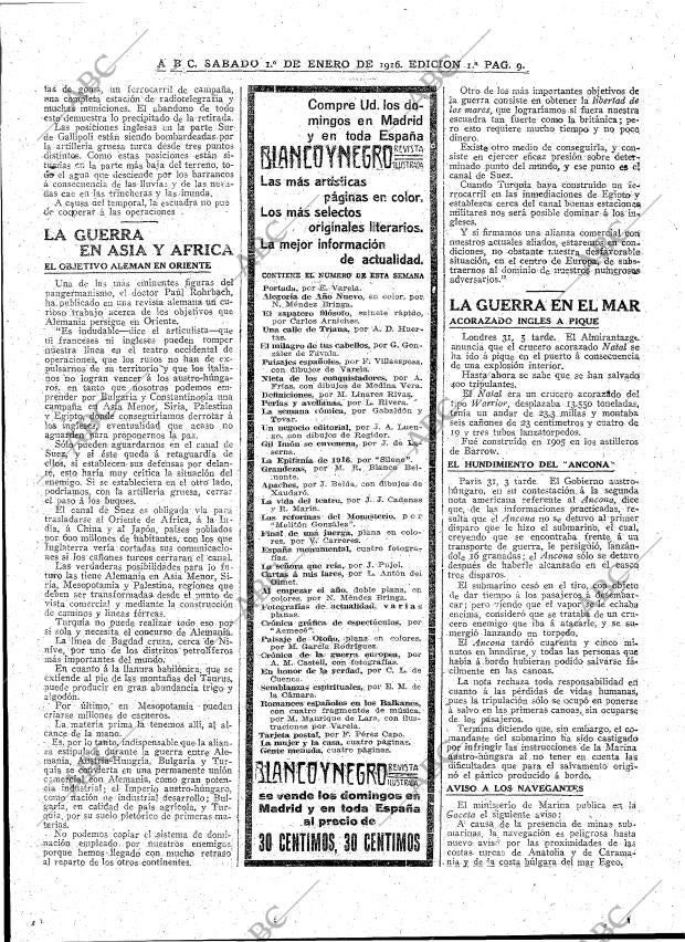 ABC MADRID 01-01-1916 página 9