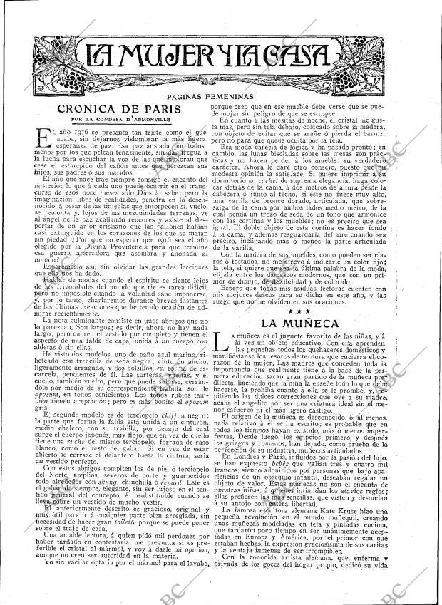 BLANCO Y NEGRO MADRID 02-01-1916 página 47