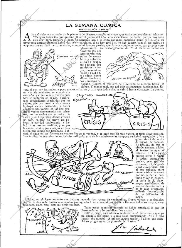 BLANCO Y NEGRO MADRID 02-01-1916 página 9