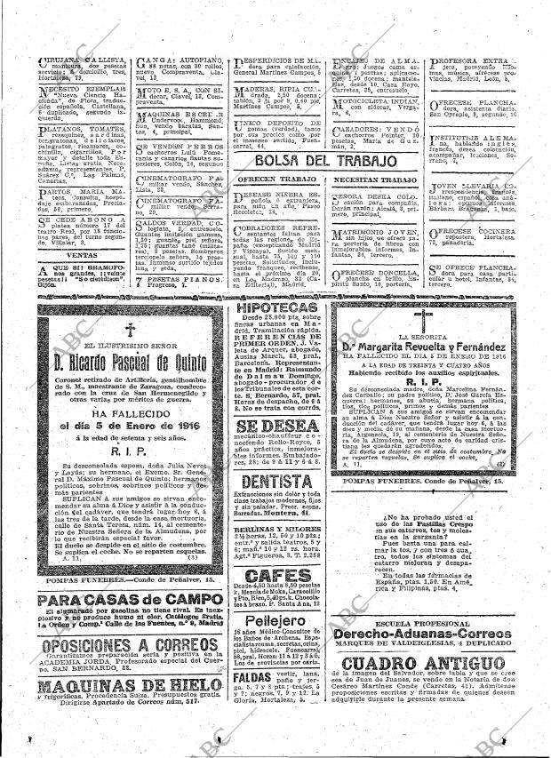 ABC MADRID 06-01-1916 página 23