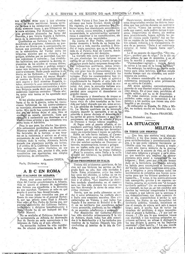 ABC MADRID 06-01-1916 página 6