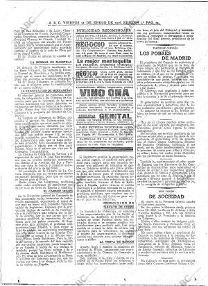 ABC MADRID 14-01-1916 página 14