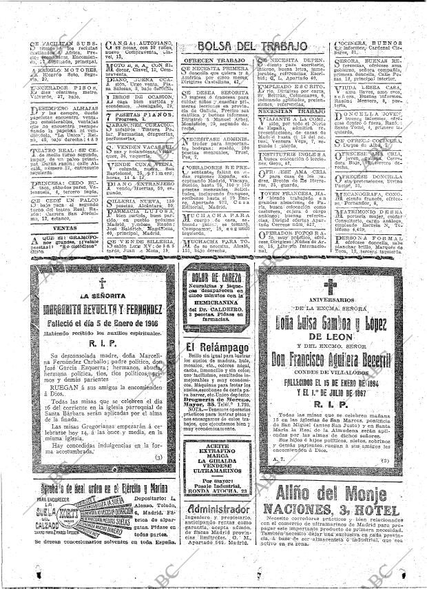 ABC MADRID 14-01-1916 página 22