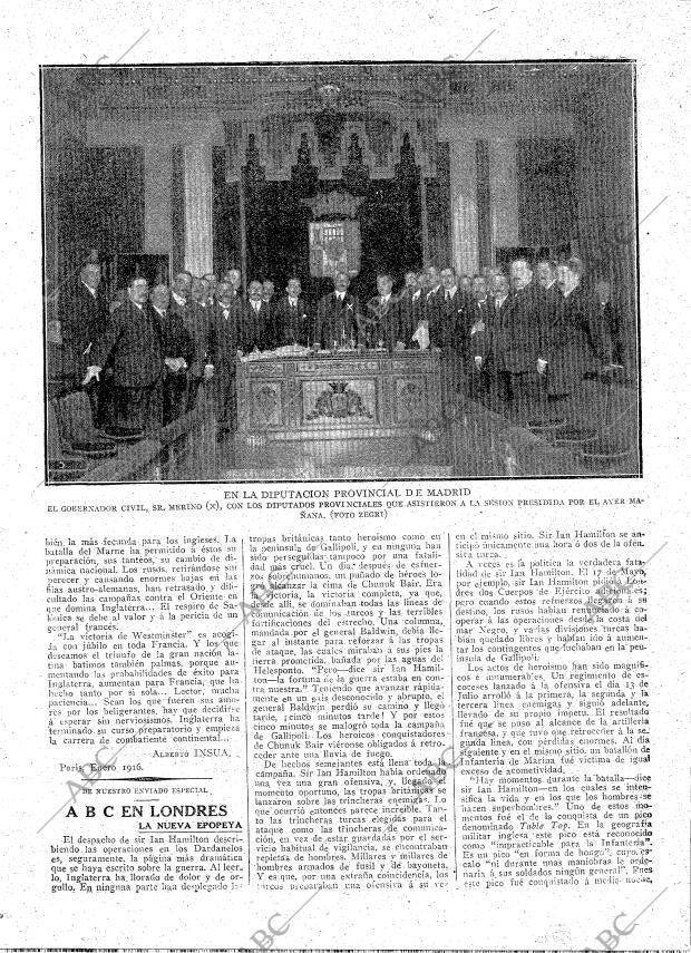 ABC MADRID 16-01-1916 página 6