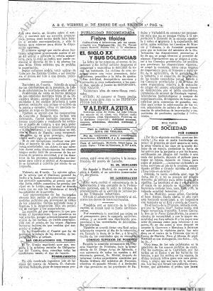 ABC MADRID 21-01-1916 página 14