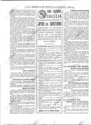 ABC MADRID 25-01-1916 página 10