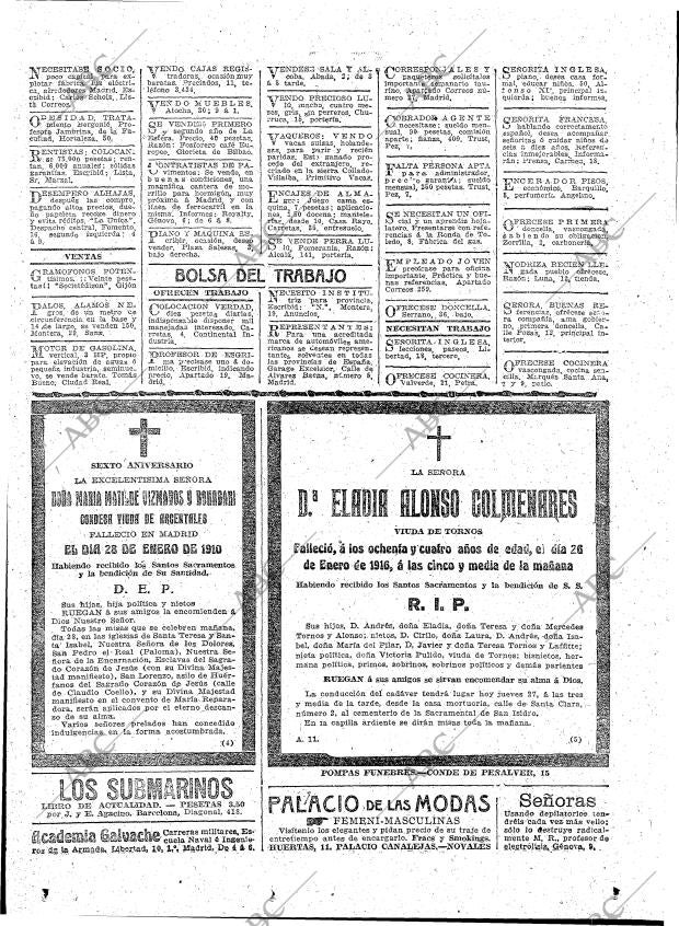 ABC MADRID 27-01-1916 página 21
