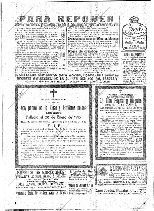 ABC MADRID 27-01-1916 página 22