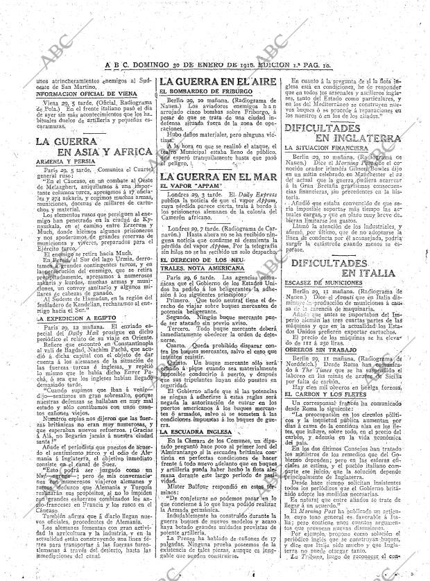 ABC MADRID 30-01-1916 página 10