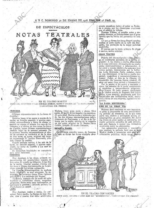 ABC MADRID 30-01-1916 página 17