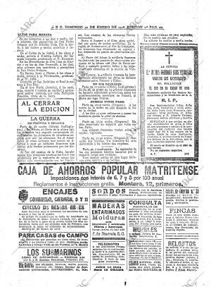 ABC MADRID 30-01-1916 página 20