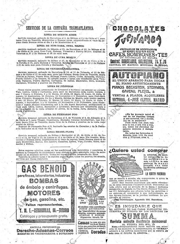 ABC MADRID 30-01-1916 página 24