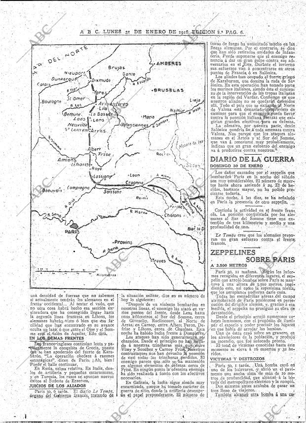 ABC MADRID 31-01-1916 página 6