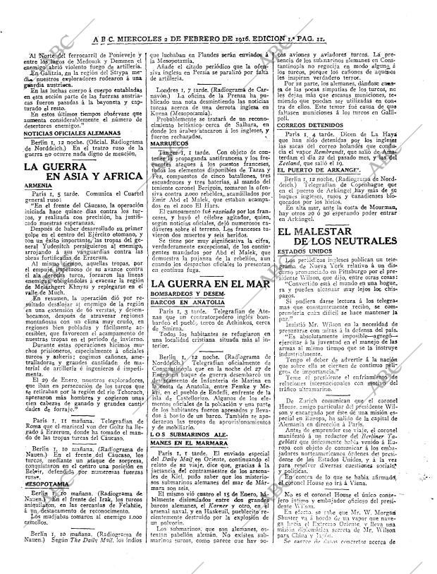 ABC MADRID 02-02-1916 página 11