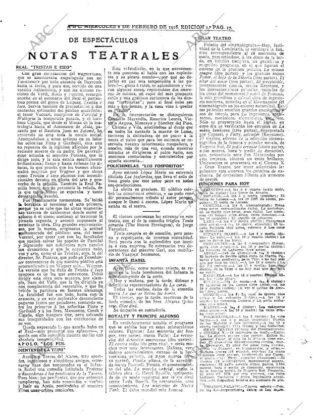 ABC MADRID 02-02-1916 página 17