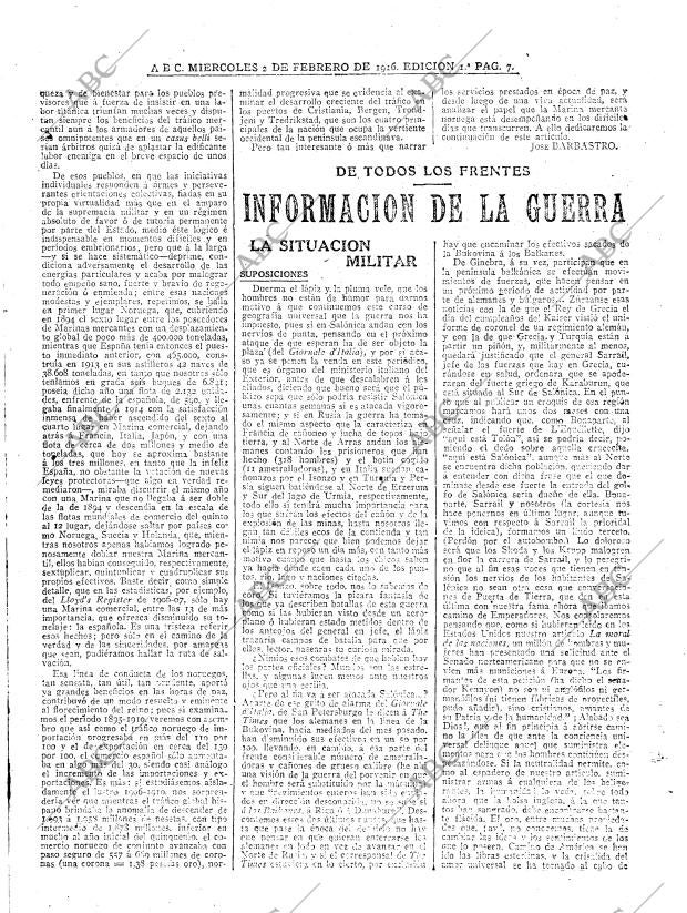 ABC MADRID 02-02-1916 página 7