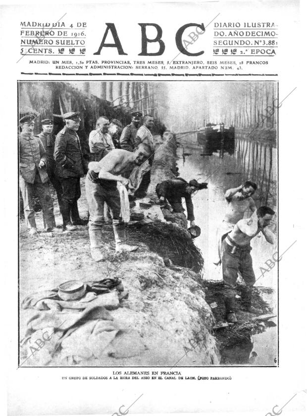 ABC MADRID 04-02-1916 página 1