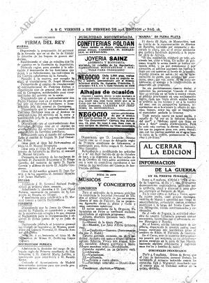 ABC MADRID 04-02-1916 página 18