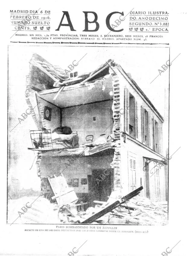 ABC MADRID 06-02-1916 página 1