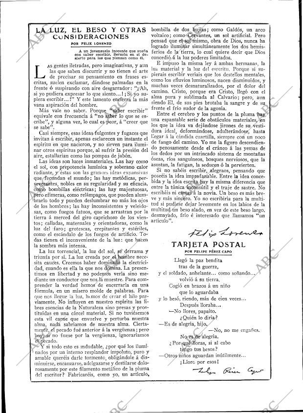 BLANCO Y NEGRO MADRID 13-02-1916 página 2