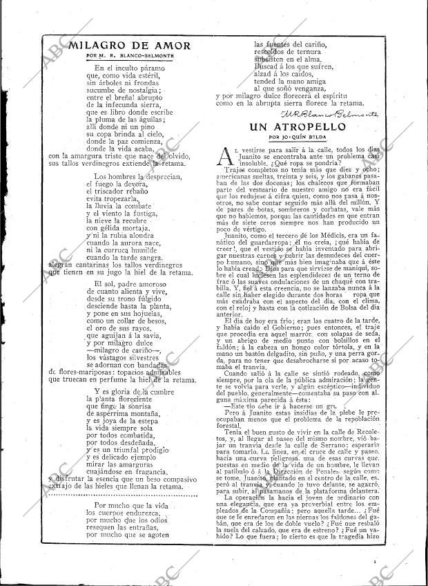 BLANCO Y NEGRO MADRID 13-02-1916 página 27