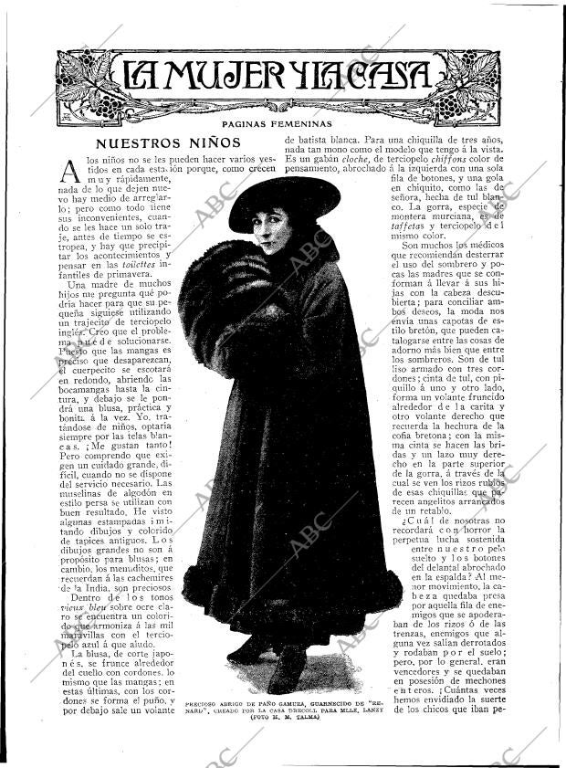 BLANCO Y NEGRO MADRID 13-02-1916 página 36