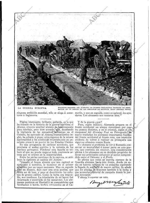 BLANCO Y NEGRO MADRID 13-02-1916 página 7