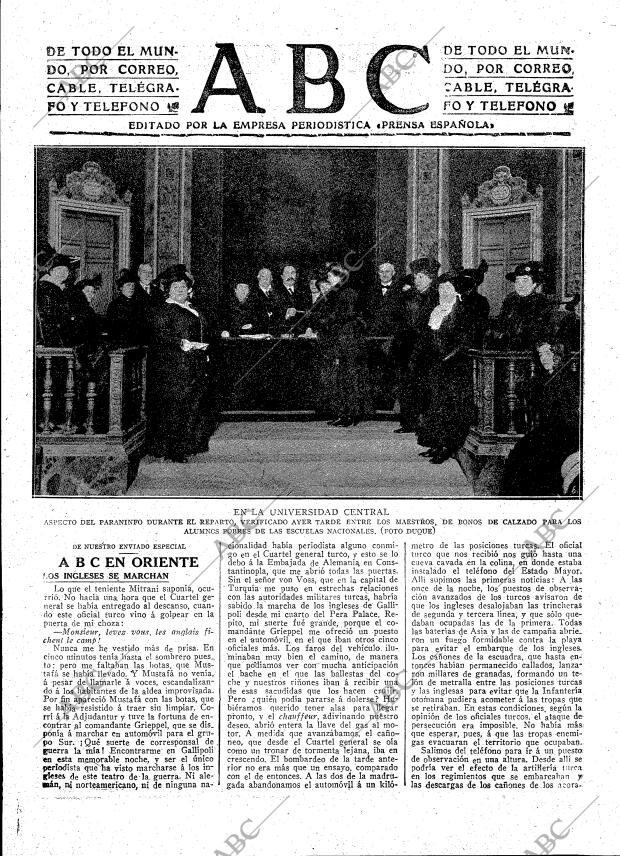 ABC MADRID 14-02-1916 página 3