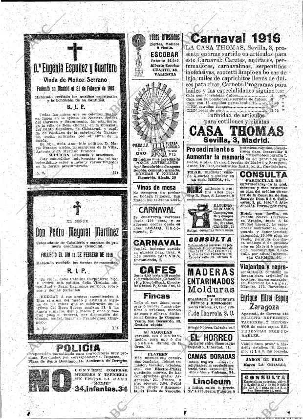 ABC MADRID 20-02-1916 página 24