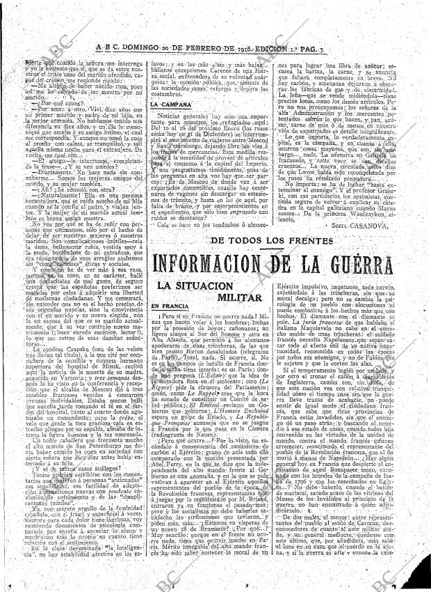 ABC MADRID 20-02-1916 página 7