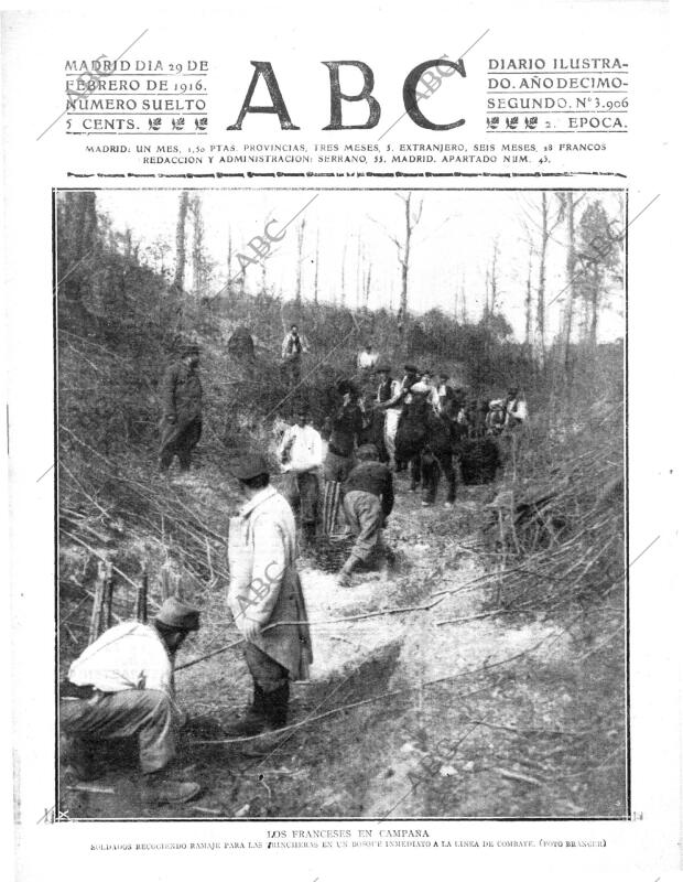 ABC MADRID 29-02-1916 página 1