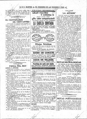 ABC MADRID 29-02-1916 página 14