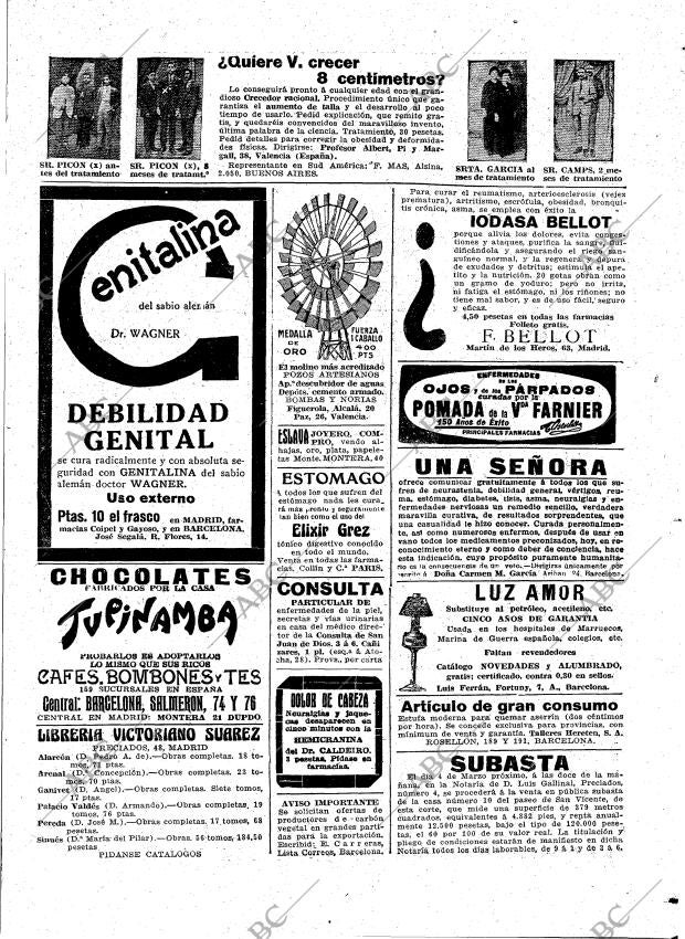 ABC MADRID 29-02-1916 página 23