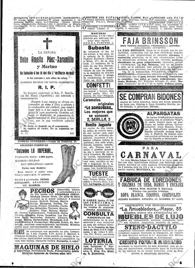 ABC MADRID 02-03-1916 página 23