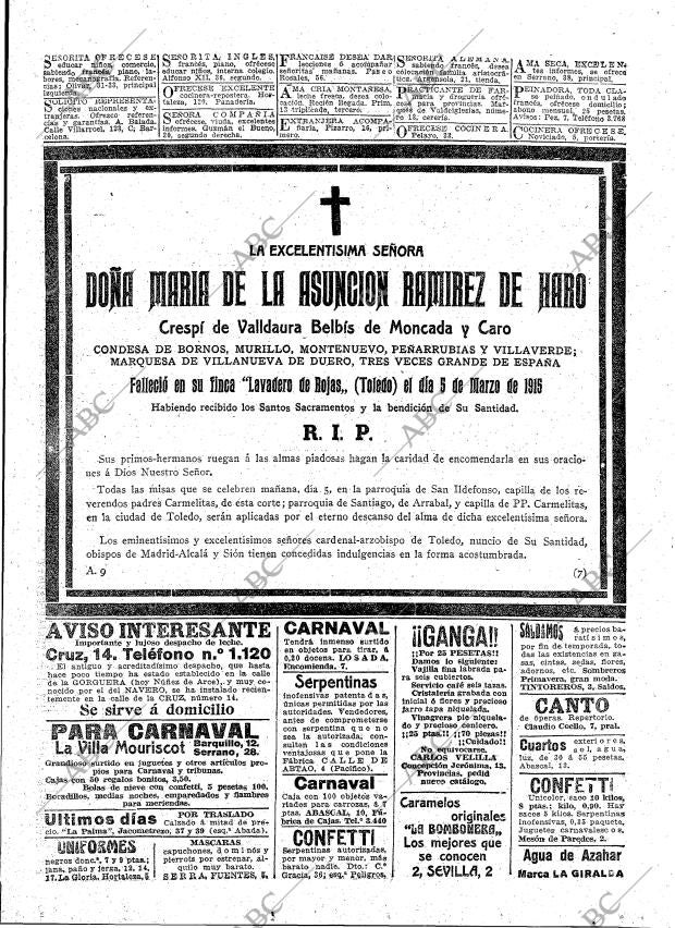 ABC MADRID 04-03-1916 página 23