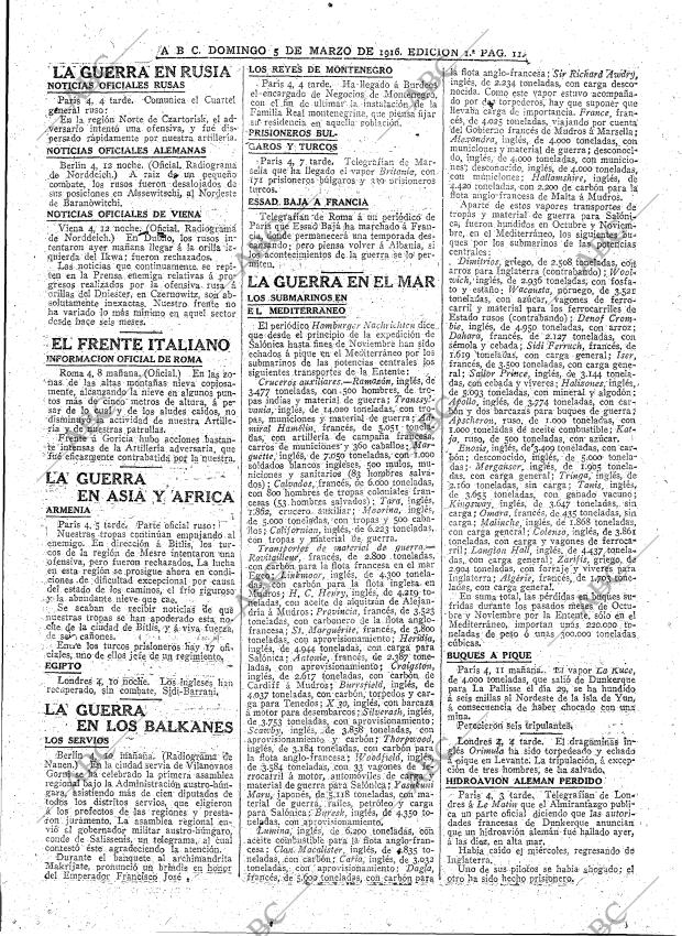 ABC MADRID 05-03-1916 página 11