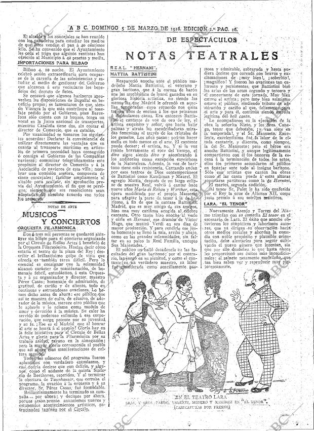 ABC MADRID 05-03-1916 página 16