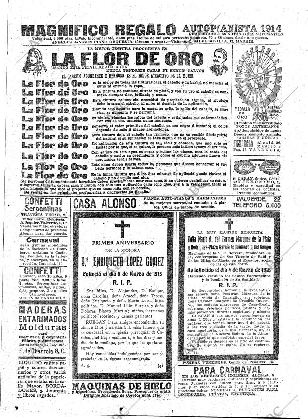 ABC MADRID 05-03-1916 página 23