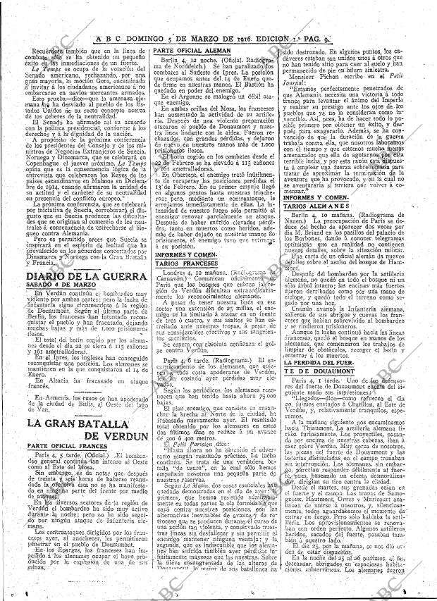 ABC MADRID 05-03-1916 página 9