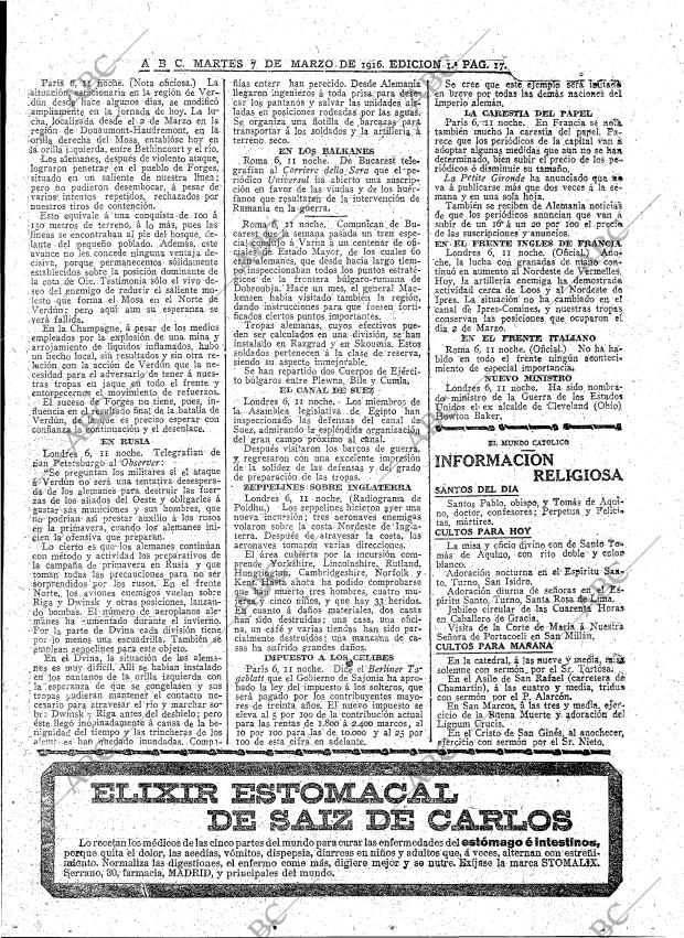 ABC MADRID 07-03-1916 página 17