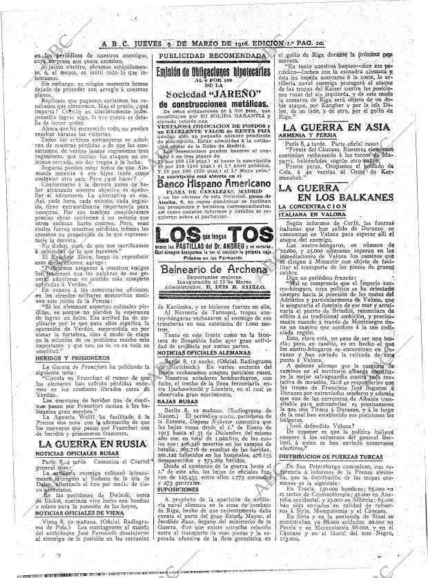 ABC MADRID 09-03-1916 página 10