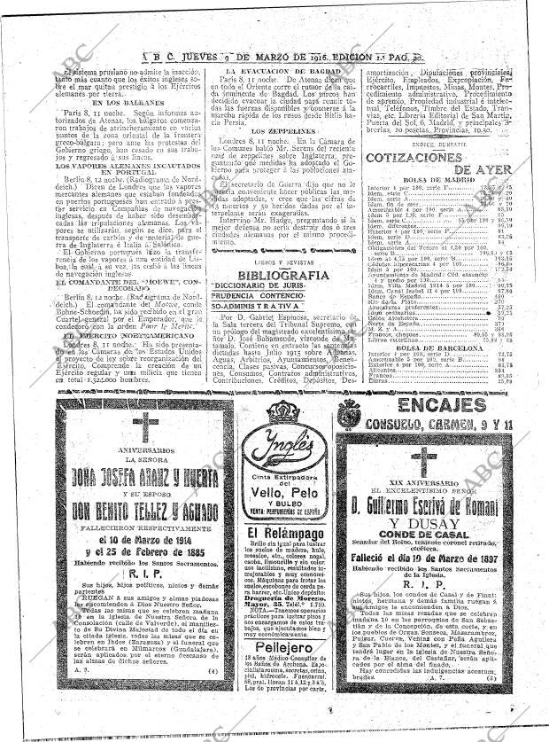 ABC MADRID 09-03-1916 página 20