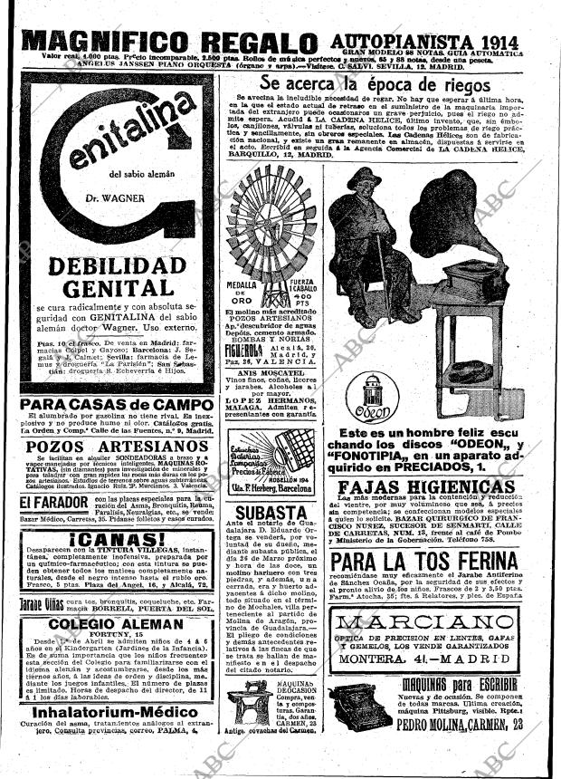 ABC MADRID 19-03-1916 página 19