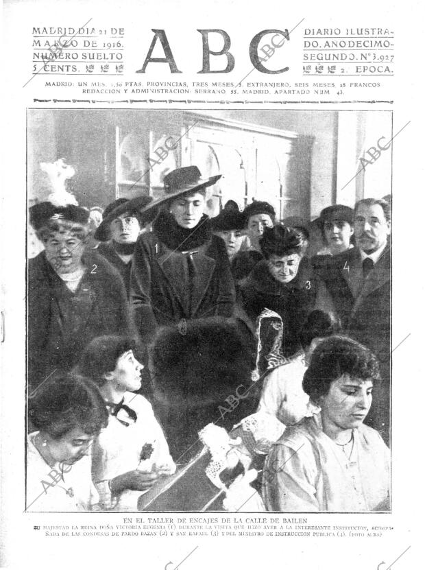 ABC MADRID 21-03-1916 página 1