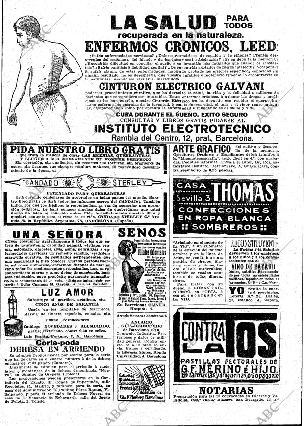 ABC MADRID 25-03-1916 página 17