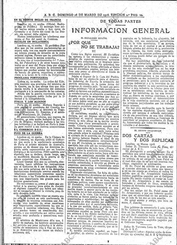 ABC MADRID 26-03-1916 página 10