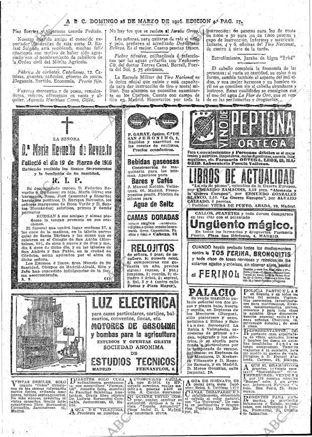 ABC MADRID 26-03-1916 página 17