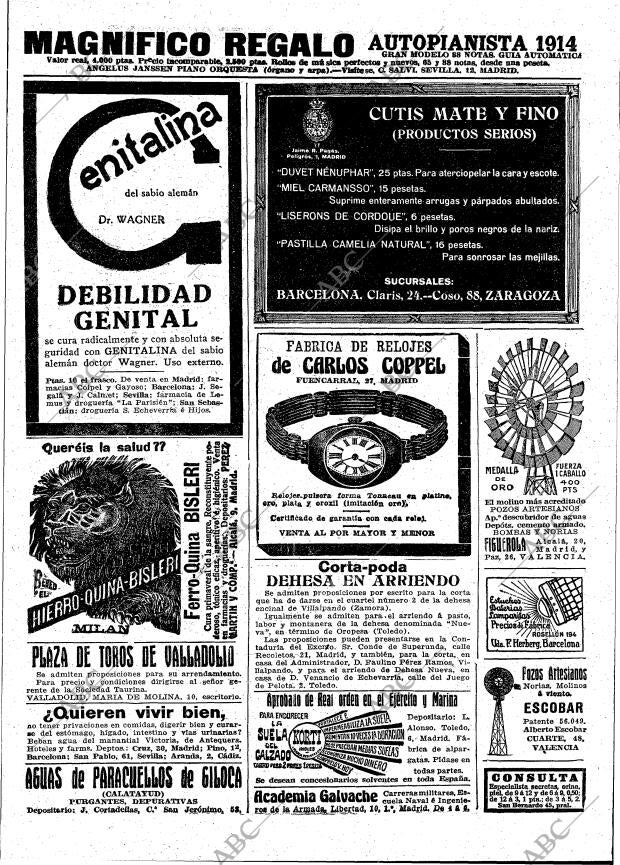 ABC MADRID 26-03-1916 página 19