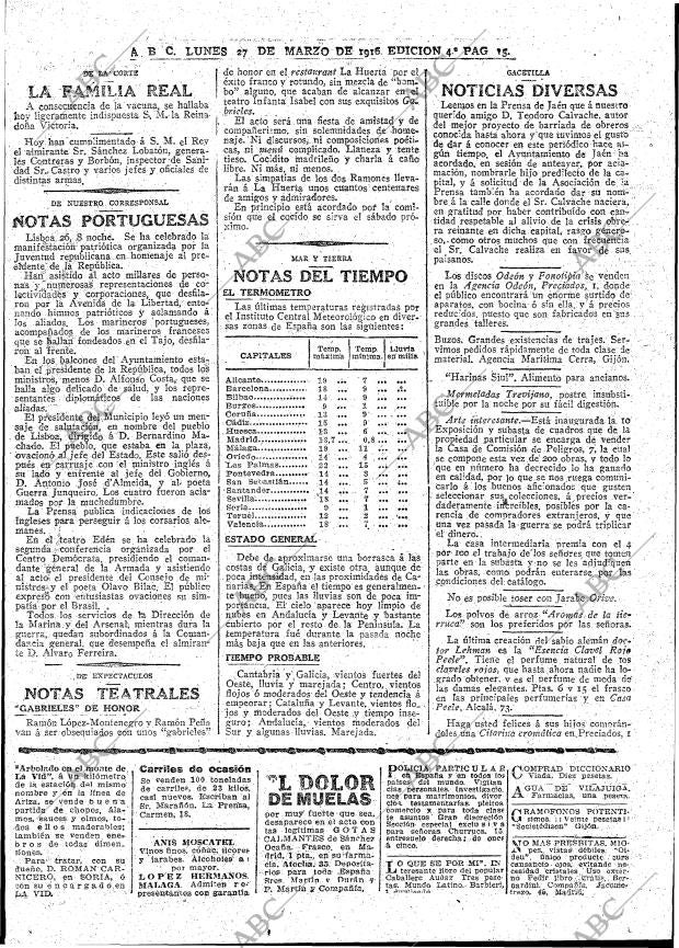 ABC MADRID 27-03-1916 página 15