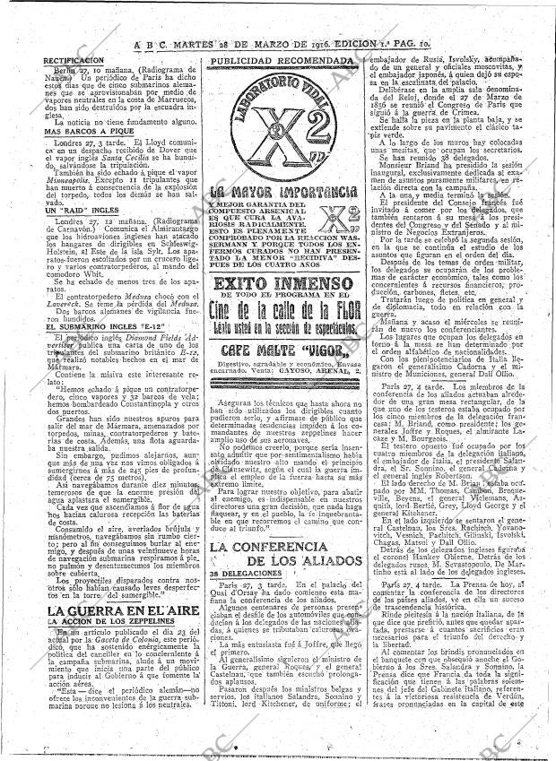 ABC MADRID 28-03-1916 página 10